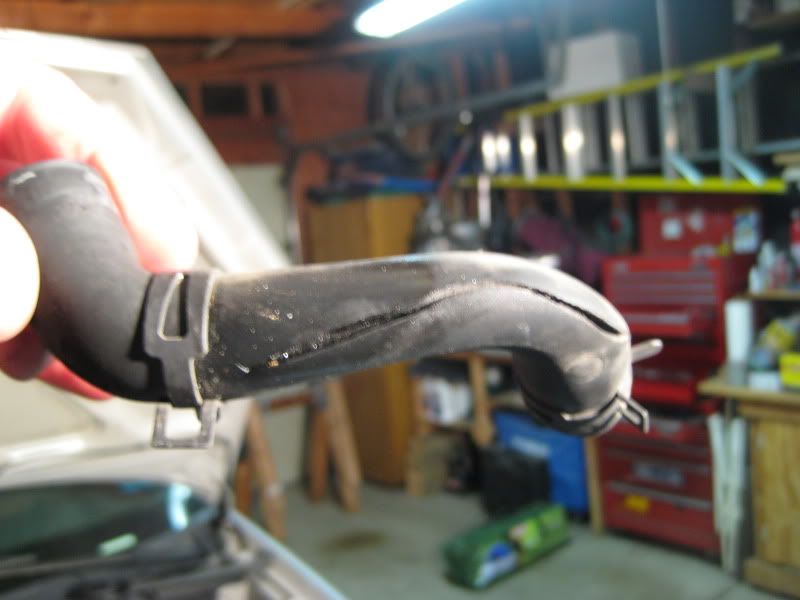 Ford focus pcv vacuum hose